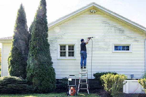 Post-Construction Pressure Washing in Helper, UT